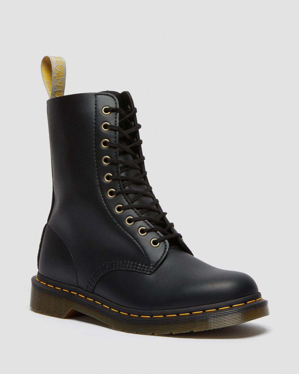 Dr Martens Vegan 1490 Felix Čižmy Damske ( Čierne ) SK 125-OEIHKD